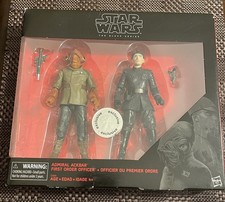 Star Wars Black Series Admiral Ackbar and First Order Officer 2-Pack Toys-R-Us