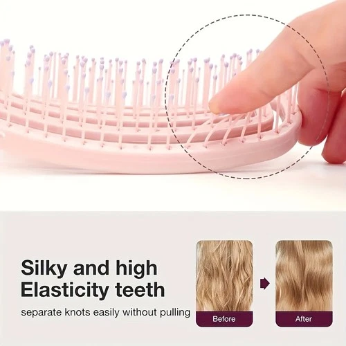 Volumizing Detangling Hair Brush Scalp Massage Comb for Women Men Hair Styling - Picture 4 of 19