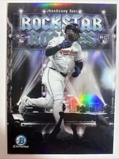 2025 Bowman #RR-12 Jhonkensy Noel Rockstar Rookies Cleveland Guardians RC Rookie