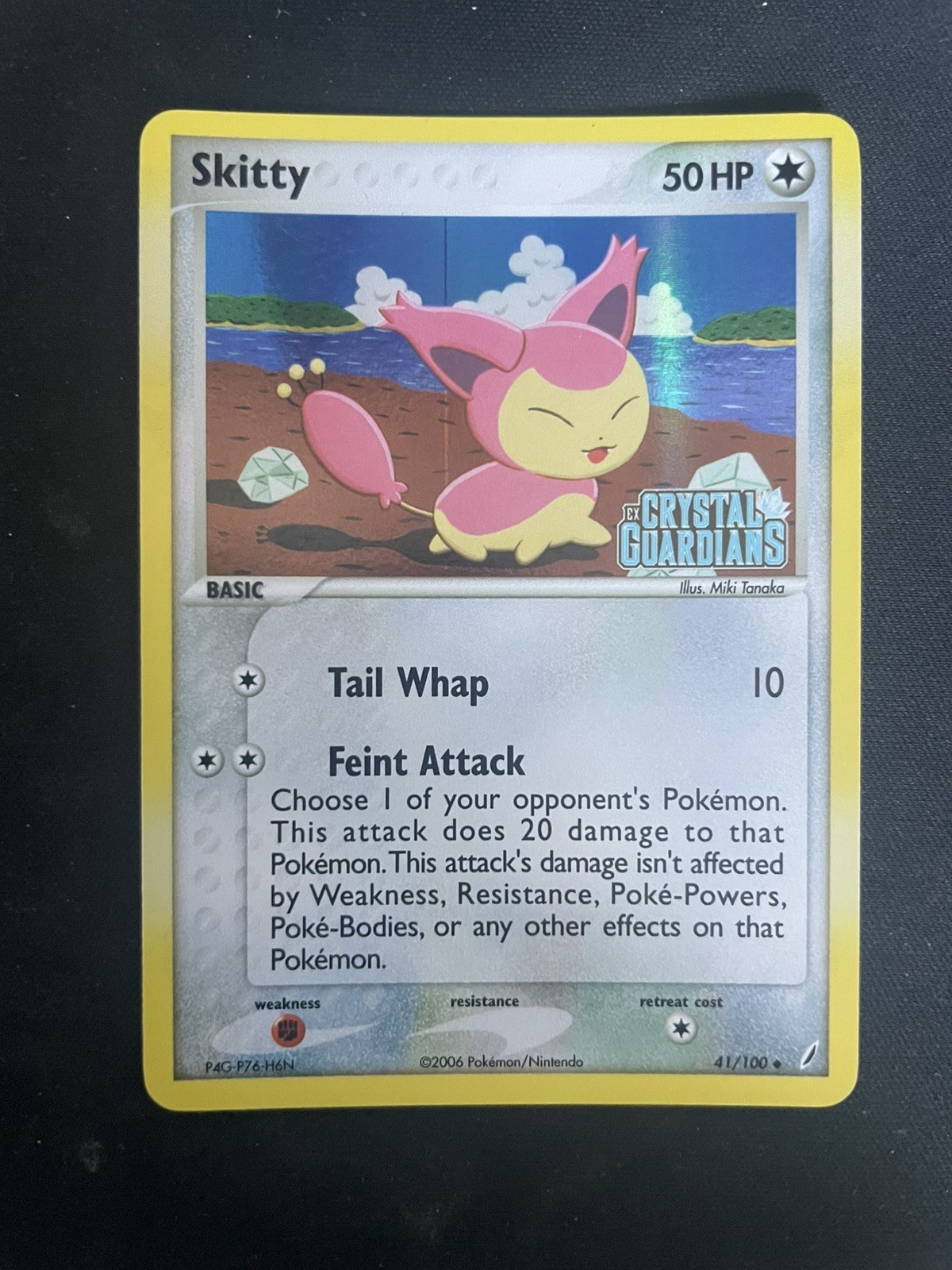 Pokemon Skitty 41/100 - Reverse Holo / EX Crystal Guardians NM - Mint💎