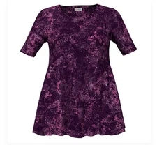 NWT LuLaRoe XL Jana Empire Waist Swing Top - As Pictured