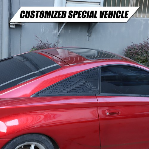 Rear Quarter Glass Honeycomb Decal Vinyls Fits Toyota Celica 1999-2005 - Picture 2 of 21