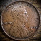 1909-P Lincoln Wheat Cent Penny XF First Year of Type