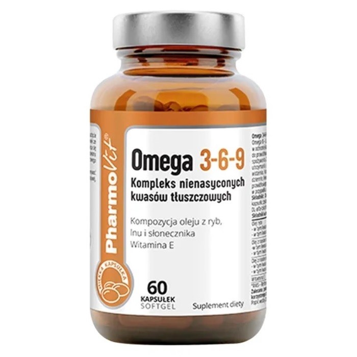 PharmoVit Omega 3-6-9 capsules, 60 pcs.
