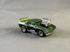 Hot Wheels 1969 Camaro Z28 Tooned 2006 Mainline #124 Green 5SPs