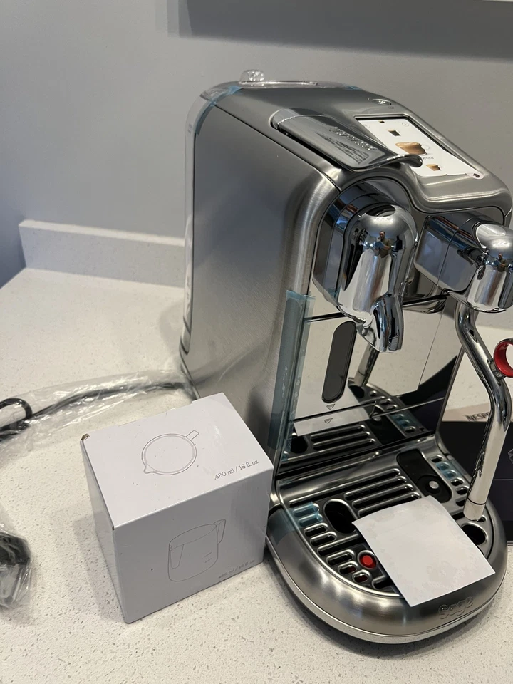 SAGE Nespresso Creatista Pro - Acciaio inossidabile spazzolato (NUOVO/GARANZIA) PREZZO AL PUBBLICO £729 - Immagine 2 di 4
