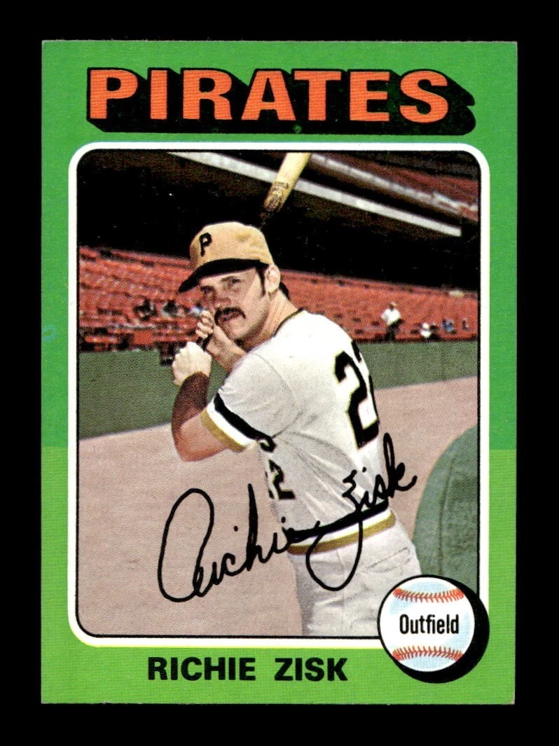 1975 Topps MINI #77 Richie Zisk Pirates NEAR MINT *5u