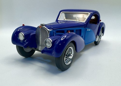 FRANKLIN MINT 1936 BUGATTI TYPE 57SC - 1:24 - 2 TONE BLUE - LIMITED EDITION COA - Bild 3 von 14