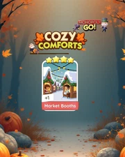 Market Booths Monopoly set 22