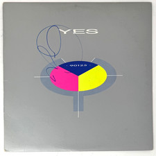 Jon Anderson YES Signed Autograph 90125 Vinyl Record Album LP Band Singer JSA