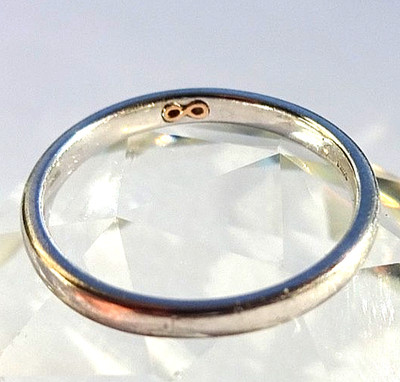 Beaverbrooks Beyond Brilliance 18 kt Weiß- & Rotgold 2 mm Ehering Größe i