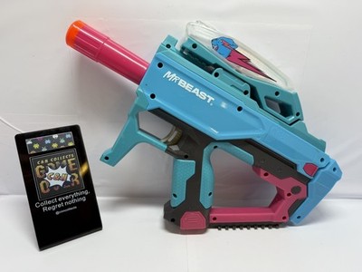 Nerf Pro MR BEAST GELFIRE X AUTOMATIC BLASTER Spielzeug OHNE MUNITION Wiederaufladbar