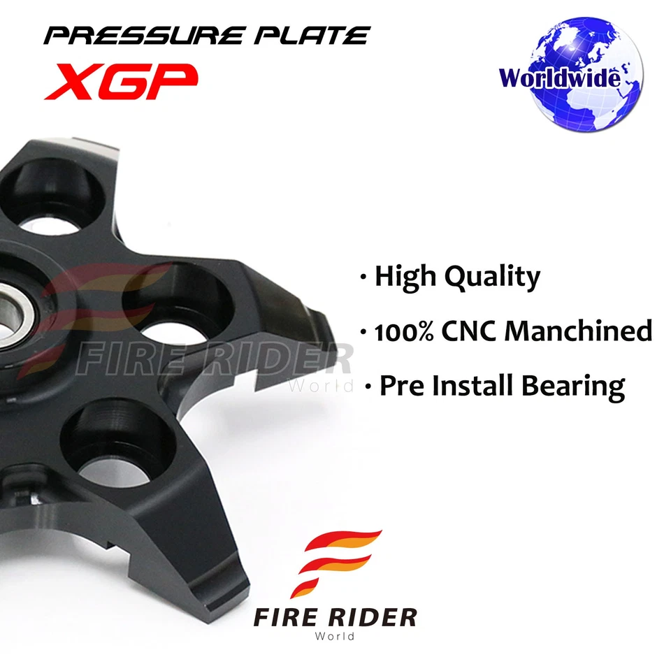 Kit de resorte rojo placa de presión negra XGP para Ducati Monster 600 620 750 Foto 2 de 3