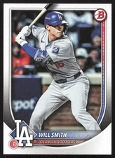2025 Bowman #62 Will Smith Los Angeles Dodgers