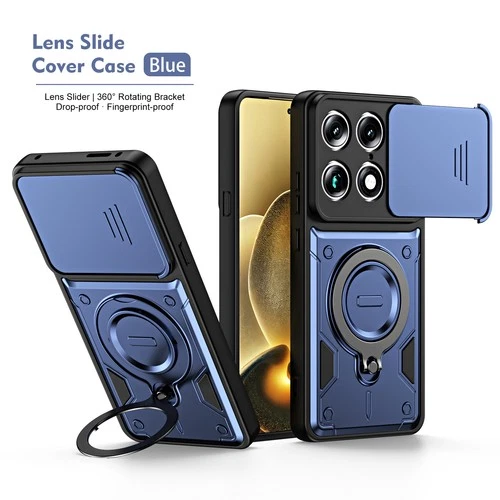 For Motorola Signature, Phone Case Heavy Duty Hybrid Armor Slide Cover Camera