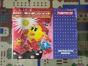 NES Nintendo Ms. Pac Man NAMCO Variant CIB Complete w Box Manual Inserts Tested