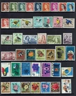 1966  to 1968 Collection Birds Fish Navigators  43 Stamps  Free Postage