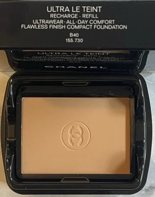💠CHANEL B40 Ultra Le Teint REFILL Flawless Powder Foundation All-Day Comfort - image 1 of 4