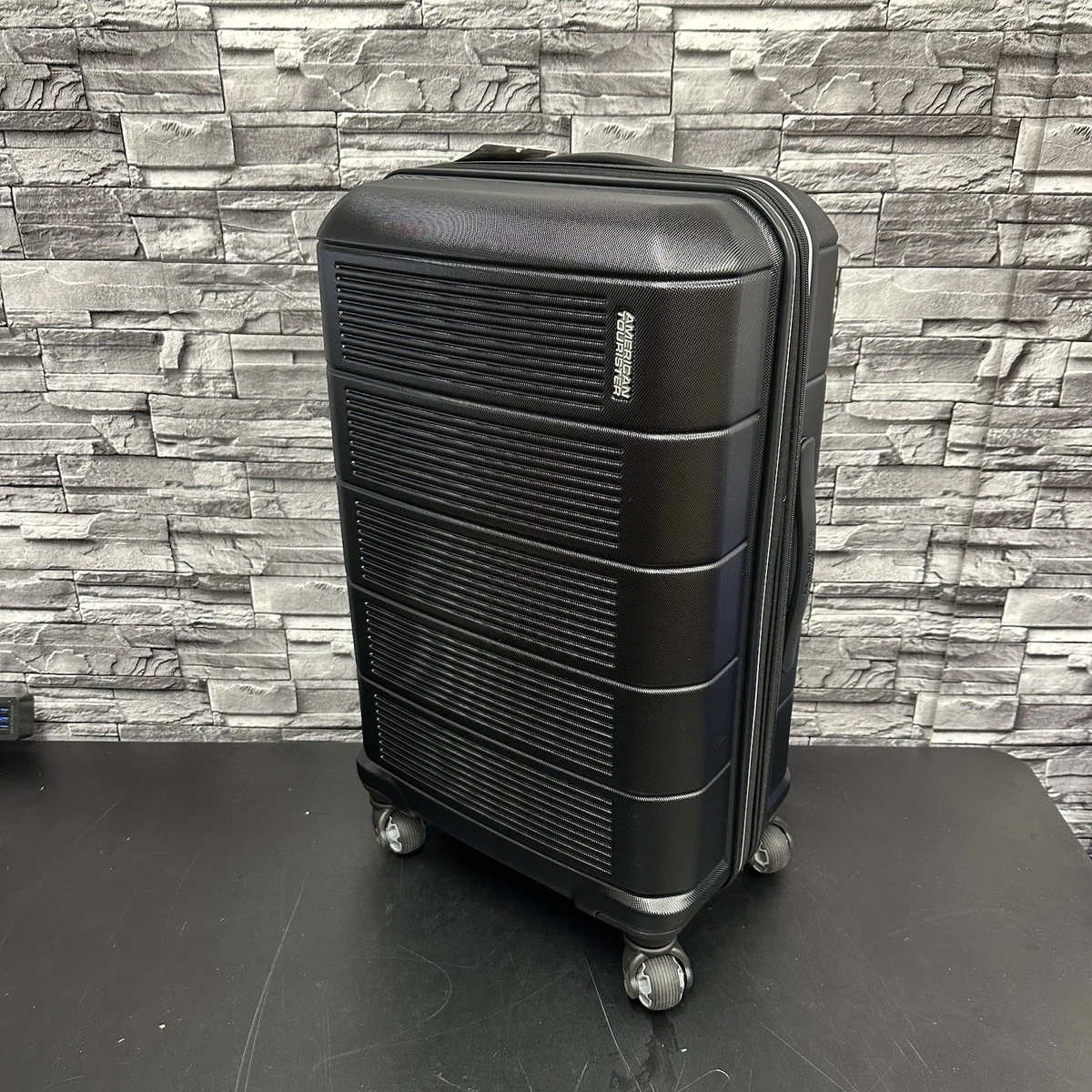 American Tourister trolley Dashpop 55 cm. Expandable turquoise