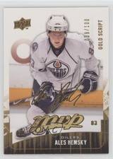 2009-10 Upper Deck MVP Gold Script 39/100 Ales Hemsky #179 2d8