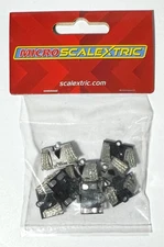 8pc MICRO SCALEXTRIC 1:64 HO Slot Car PICK UP SHOE BRAIDS Assembly Tune Up G8047