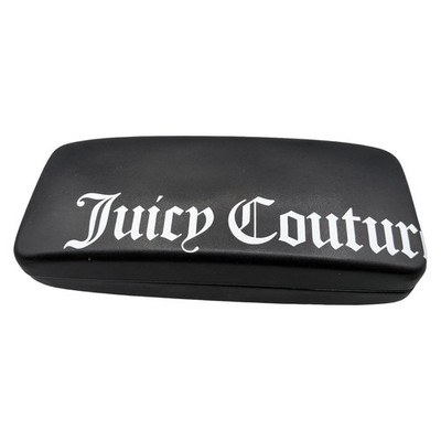 Juicy Couture Hard Shell Sunglasses Case Black Pink Gothic  display picture 1