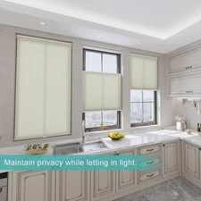 Changshade Honeycomb No Drill Top Down Bottom Up Cellular Shade Light Filtering