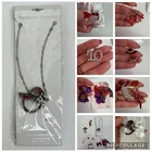 Vtg Lot 10 Ladies Red Hat Society Costume Jewelry Earrings Brooches Accessories
