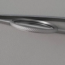 SLIM Bezel SKX 007 KNURLED / Sand Blasted / SEIKO MOD SKX 