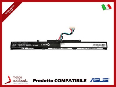 Batterie Notebook 15.0V 2600mAh PowerQ Für Asus Vivobook Pro N552VW