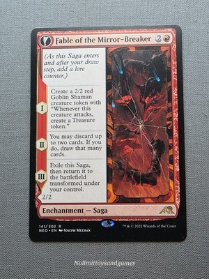 MTG Fable of the Mirror-Breaker #141 Rare Kamigawa: Neon Dynasty