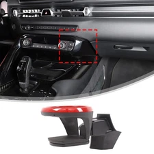 Car Red Dashboard Cup Storage Holder For Toyota Supra 2019-2024