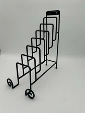 Sleek Wrought Iron Plate Holder