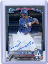 Zyhir Hope - 2025 Bowman Chrome Auto CPA-ZH