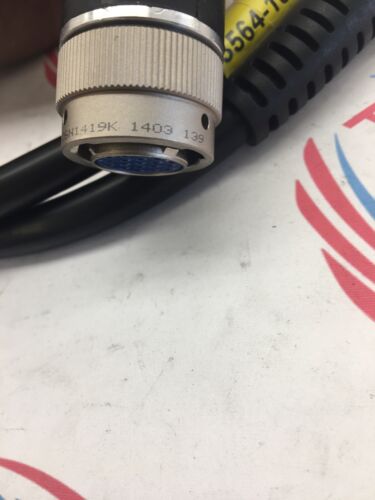 AMPHENOL 3564-1021-00 19-PIN CONNECTOR CABLE KA-99027 YLH26N1419K1403139 P28903 - Picture 4 of 4