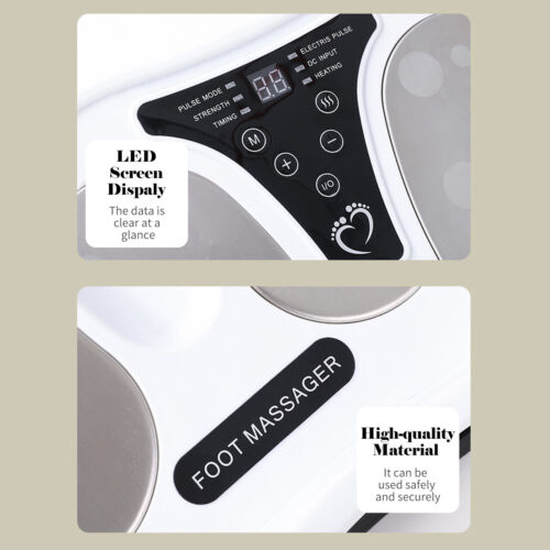 EMS Circulation Electric Foot Massager Booster Machine Blood Leg Therapy Remote - Picture 7 of 10