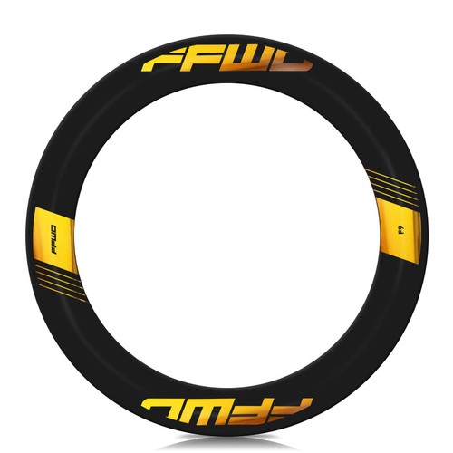 2021 FFWD F9R Adesivo Ruota per Avanti Veloce Bici da Strada Bicicletta Decalcomanie Cerchio 90mm - Foto 10 di 13