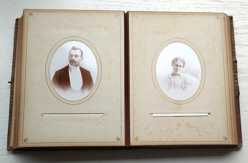 Antique 19th Century Photo Album - Picture 11 of 19