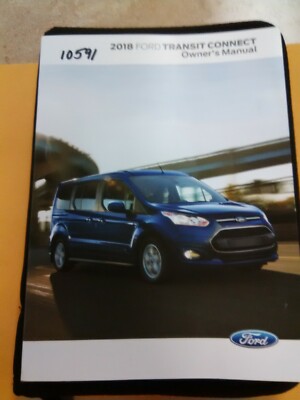 2018 FORD TRANSIT OWNERS MANUAL CASE (QUICK REF