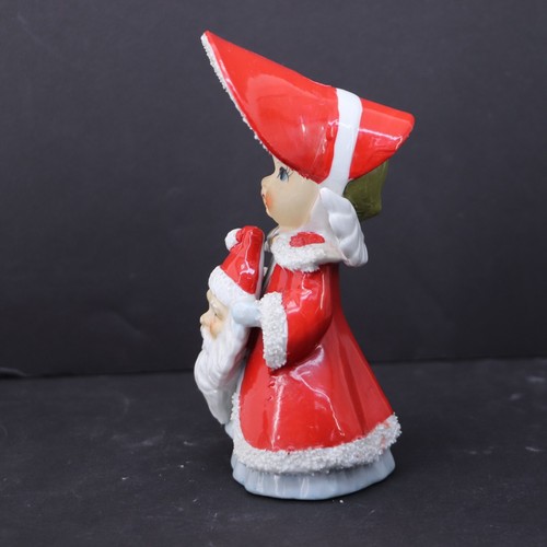 LOT 4 Thames Japan Shopper Girl Christmas Angel Spaghetti Trim Candle Holders - Picture 7 of 22
