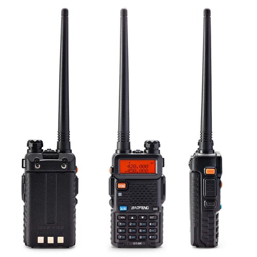 Radiotelefon ręczny Baofeng GT-5R UHF VHF VOX 5W Walkie Talkie Ulepszony przez UV-5R - Zdjęcie 10 z 10