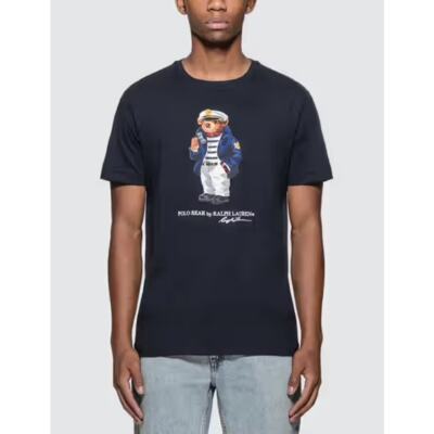 Polo Ralph Lauren Bear T-Shirt Navy 【L】 PLAU-MS335_V1.jpg