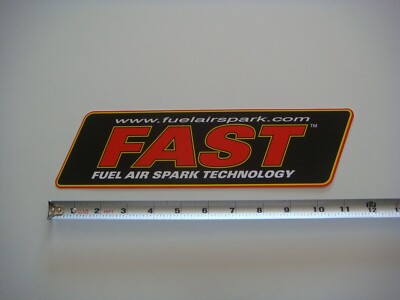 FAST FUEL AIR SPARK TECHNOLOGY  Sticker Decal