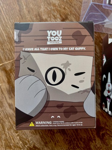 Figurine vinyl figure Youtooz - The binding of isaac Guppy avec carte four souls - Imagen 4 de 6