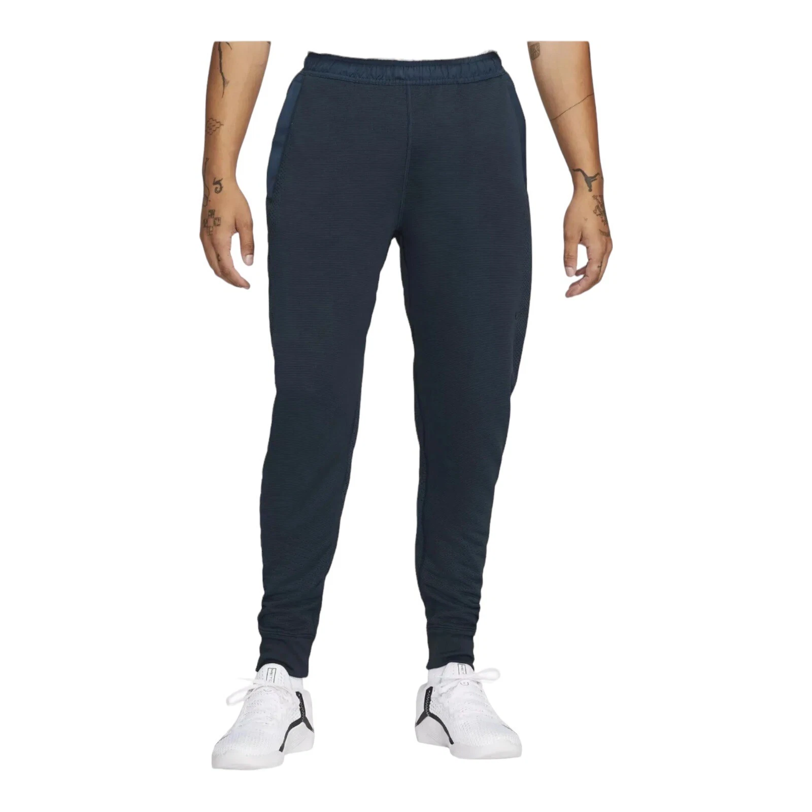Nike Fleece Jogger Pants Sweatpants Mens Large Navy Fleece ADV A.P.S DQ4848-454