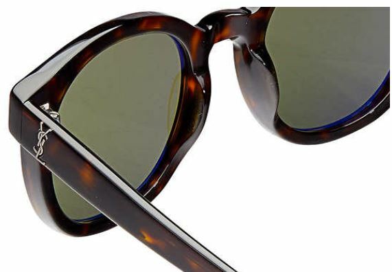 Saint Laurent ブラックアイサングラス SLM15 Saint Laurent SLM15 Black Grey Sunglasses | Costco