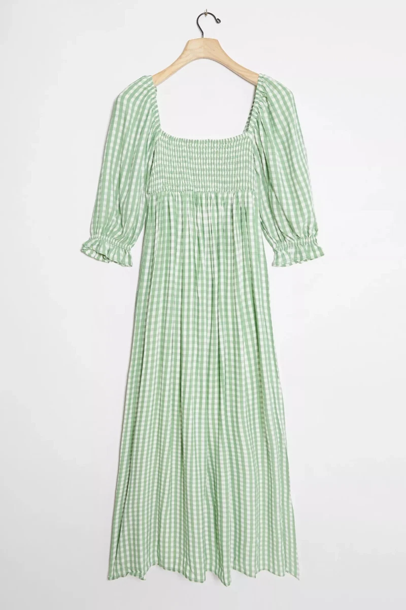 faithfull the brand green gingham dress Dresses for Women for sale Chiara