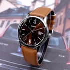 CASIO Man Leather Band Wrist Watch MTP-V002L-5B3