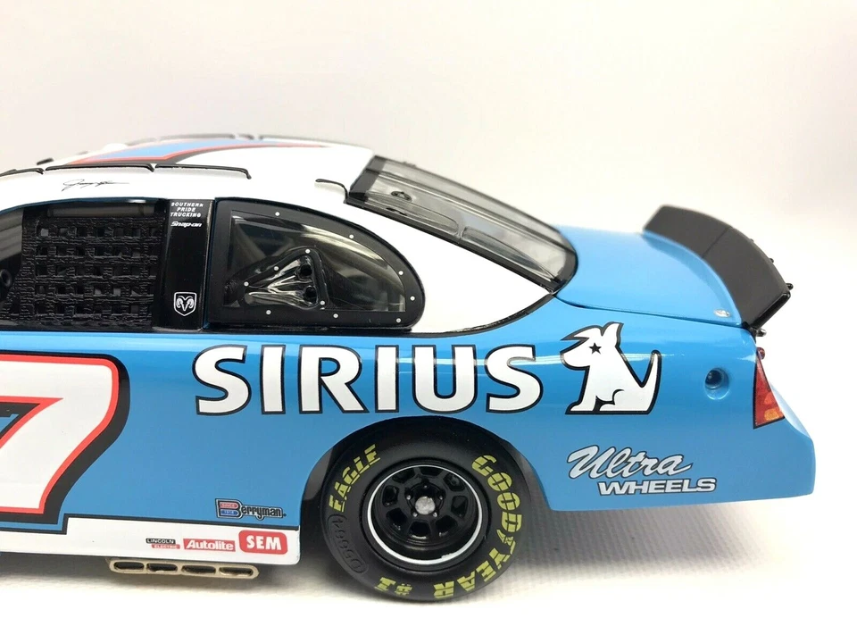 Jimmy Spencer #7 Sirius Radio 2003 Intrepid escala 1:24 acción carreras stock car  Foto 4 de 4