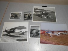 OLD VTG LOT OF 6 PLANES AVIATION PILOT PHOTOS